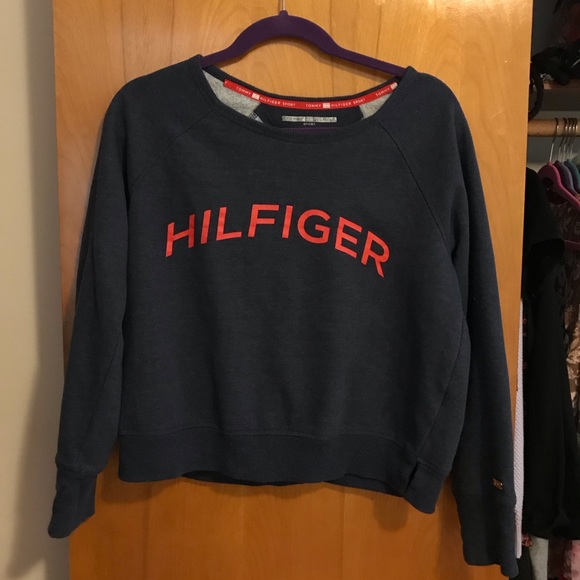Tommy Hilfiger Sweaters - Tommy Hilfiger Sport Long Sleeve Crew Neck Logo
